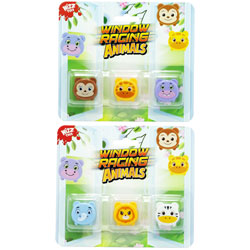 Animal Window Racers 3cm 3 Pack