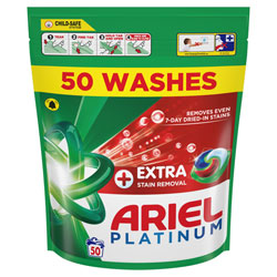 Ariel Platinum Stain Removal Pods