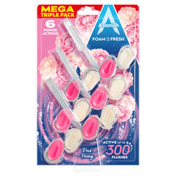 Astonish Rim Blocks Triple Pack Pink Peony