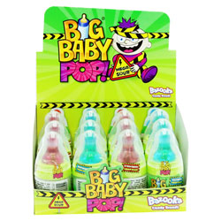 Bazooka Big Baby Pop Mega Sour