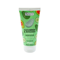 Beauty Formulas Facial Scrub Cucumber & Avocado