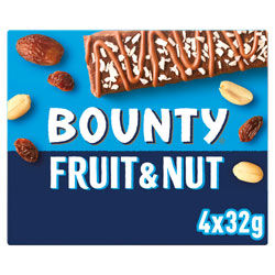 Bounty Fruit and Nut 4 Pack