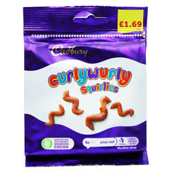 Cadbury Curly Wurly Squirlies