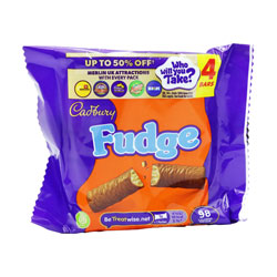 Cadbury Fudge Bar 4 Pack