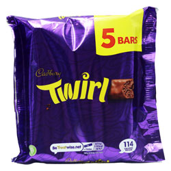 Cadbury Twirl Multipack 5 Pack