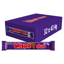 Cadbury Wispa Duo Chocolate Bar