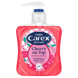 Carex Antibacterial Hand Wash Cherry on Top