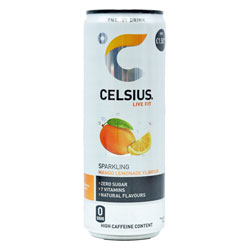 Celsius Mango Lemonade Can