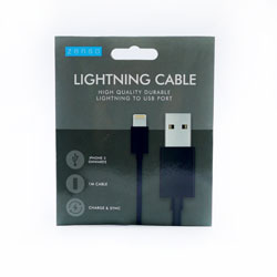 Charging Cable Lightening to USB Assorted