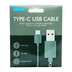Charging Cable Type C to USB Assorted
