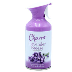 Charm Air Freshener Lav Breeze Dry Spray