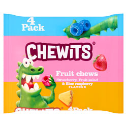 Chewits Fruit Chews 4 Pack