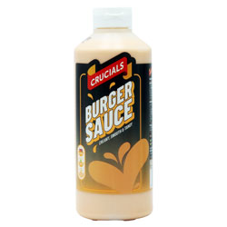 Crucials Sauce Squeezy Burger Sauce