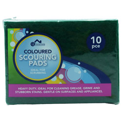 CS Home Scouring Pads Coloured