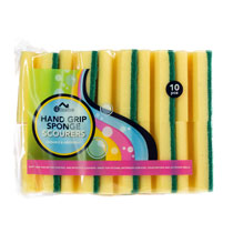 CS Home Sponge Scourers Easy Grip