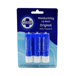 Curalene Lip Balm Original 3 Pack