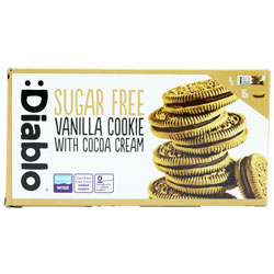 Diablo Sugar Free Cookies Vanilla 4 Pack