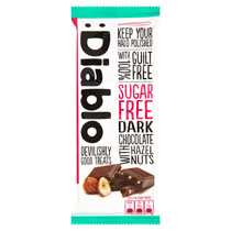 Diablo Sugar Free Dark Chocolate with Hazelnut