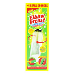 Elbow Grease Bottle Brush + 4 Refills 1 Pack