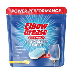 Elbow Grease Dishwasher Tablets 18 Pack