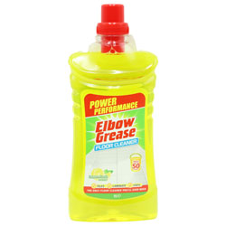 Elbow Grease Floor Cleaner All Purpose Conc Lemon
