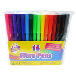 Felt Tip Pens 16 Pack
