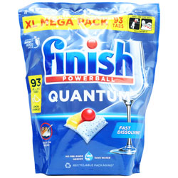 Finish Dishwasher Tablets Quantum Lemon
