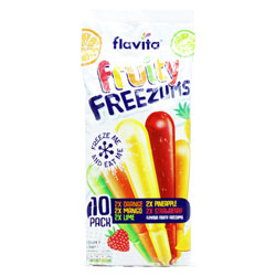 Flavita Fruity Freezums Ice Pops 10 Pack