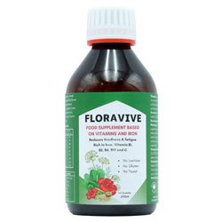 Floravive Food Supplement Iron and Vits