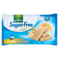 Gullon Sugar Free Vanilla Flavour Wafer