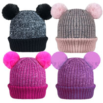 Hat Pom Pom Girls Assorted