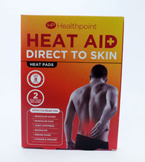 Heat Aid Heat Patch Direct to Skin