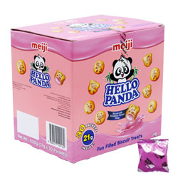 Hello Panda Straw Biscuit
