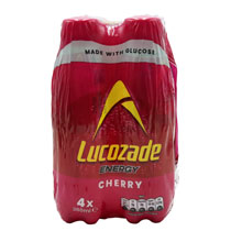 Lucozade Energy Cherry 4 Pack