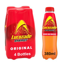 Lucozade Energy Original Bot 4 Pack