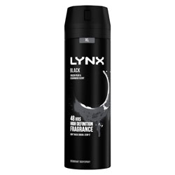 Lynx Bodyspray Black