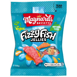 Maynards Bassetts Fizzy Fish