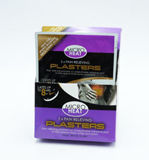Microheat Plaster Pain Relief