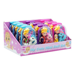 Mini Doll Set in Display