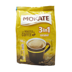 Mokate Bag Coffee Caramel 3-in-1 Sachet