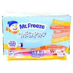 Mr Freeze Ice Pops