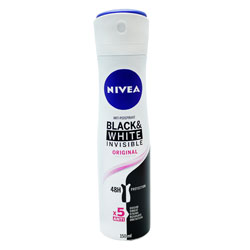 Nivea Antiperspirant Deodorant Invisible Black & White Women