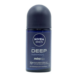 Nivea Roll on Deep Darkwood Men's