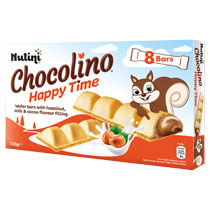 Nutini Choco Happy Time Bars 8 Pack Vegan