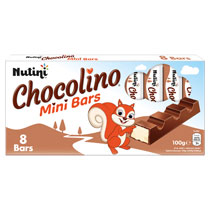 Nutini Choco Mini Bars 8 Pack Vegan