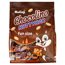Nutini Choco Nuttybar Funbag 20 Pack Vegan