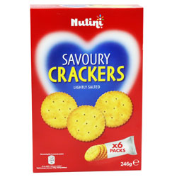 Nutini Savoury Crackers 6 Pack Vegan