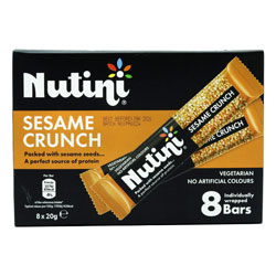 Nutini Sesame Crunch Bars 8 Pack
