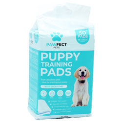 Pawfect Pet Puppy Pads 50 Pack 56X56CM