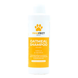 Pawfect Pet Shampoo Oatmeal Vanilla Coconut